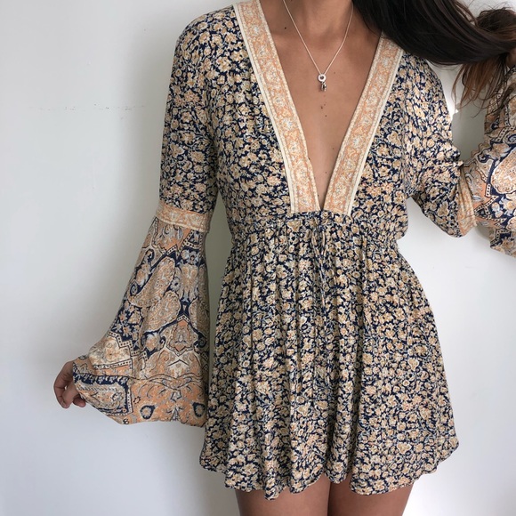 Free People Pants - Free People Once Upon A Time Summertime Romper